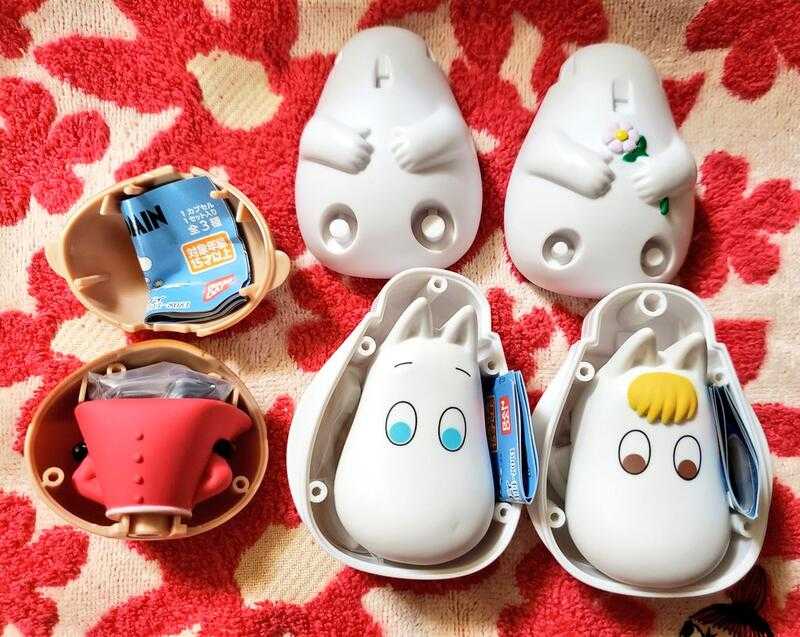 【阿弟玩具●現貨】 BANDAI轉蛋 嚕嚕米朋友們造型轉蛋精裝版  一套三款