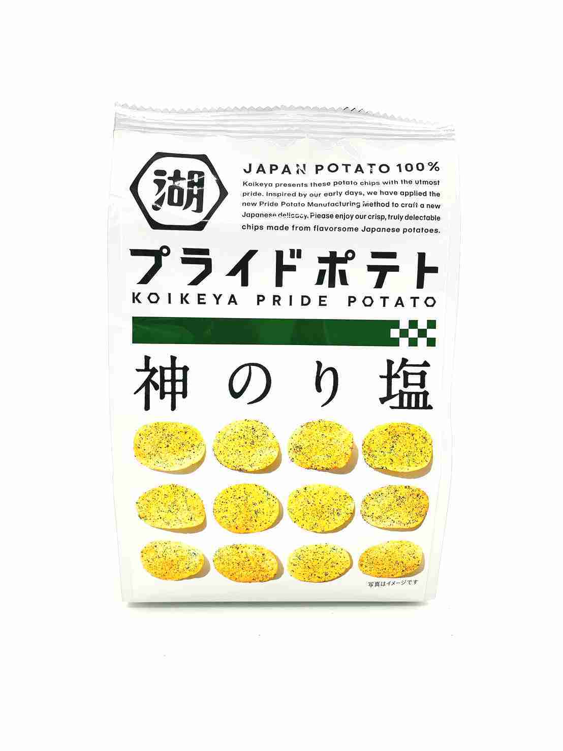 湖池屋海苔鹽洋芋片58G/包