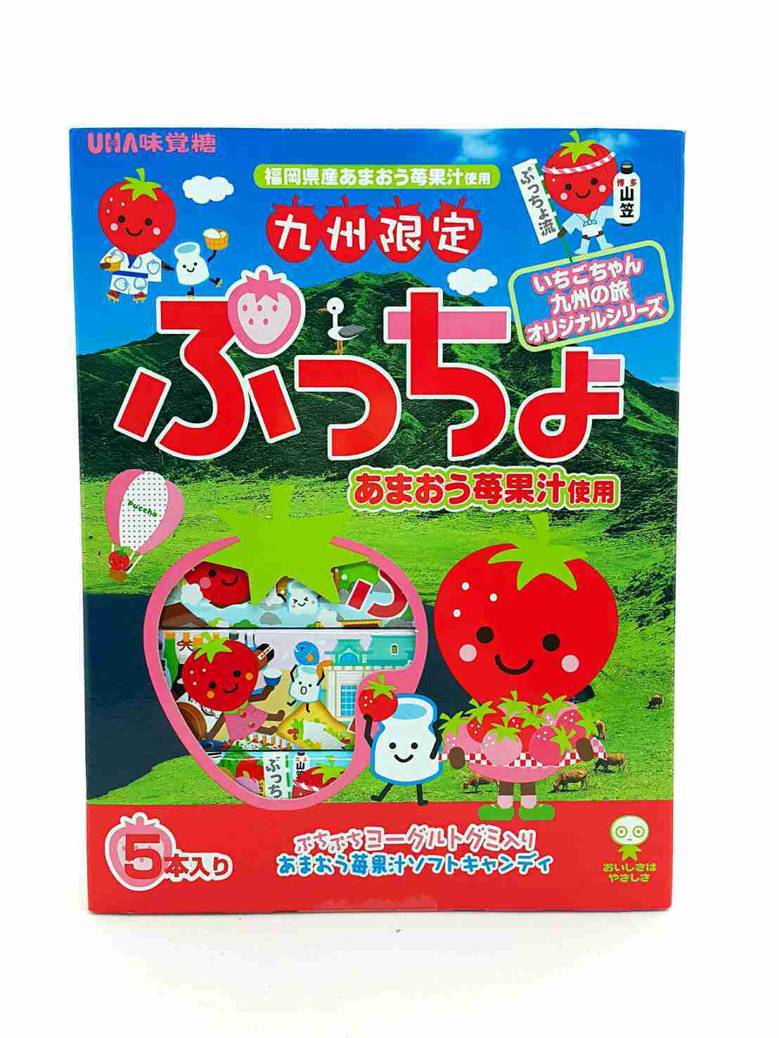 UHA味覺草莓普超軟糖-九州250g/盒