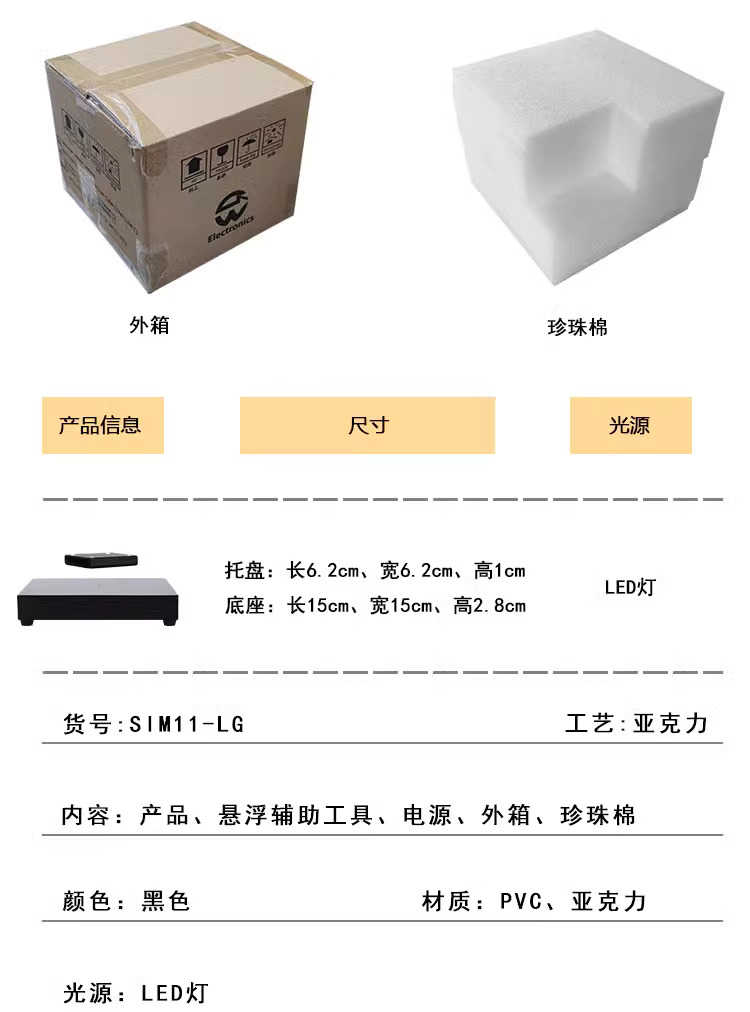 「自己有用才推薦」磁浮展示架 展示台 展示托 磁懸浮商品架 超吸睛 專櫃 收銀台 直播 拍賣