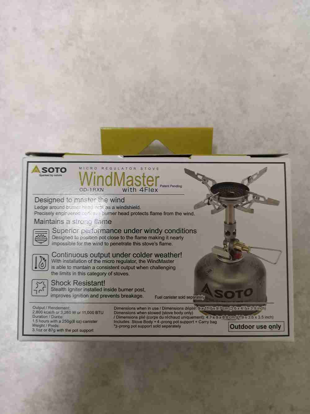 自己有用才代購 Soto Od 1rxn Windmaster Sod 310 送sod 460 美版爐頭攻頂爐 自己有用才推薦 線上購物 有閑購物