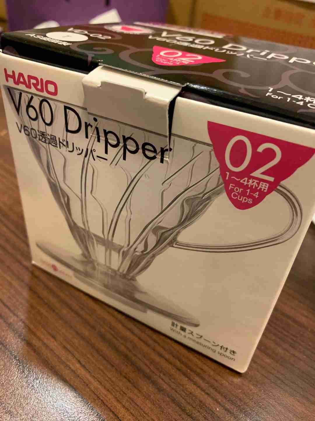 複製-Hario V60 樹脂濾杯02 透明 日本HARIO原裝進口(公司貨)濾杯