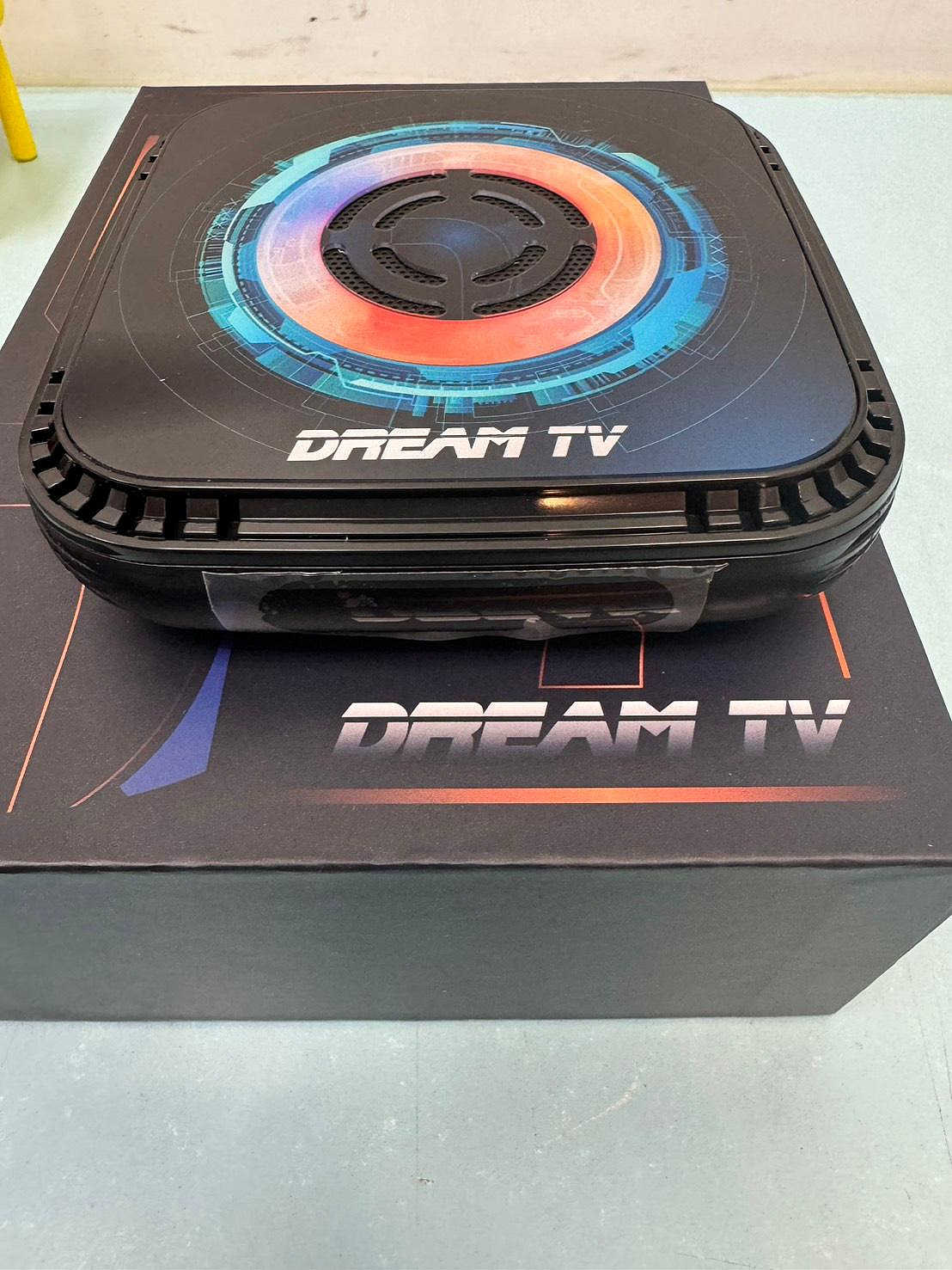 【艾爾巴二手】Dream TV 夢想盒子7代《藍圖》 4G+64G #保固中 #二手電視盒#漢口店 506BC