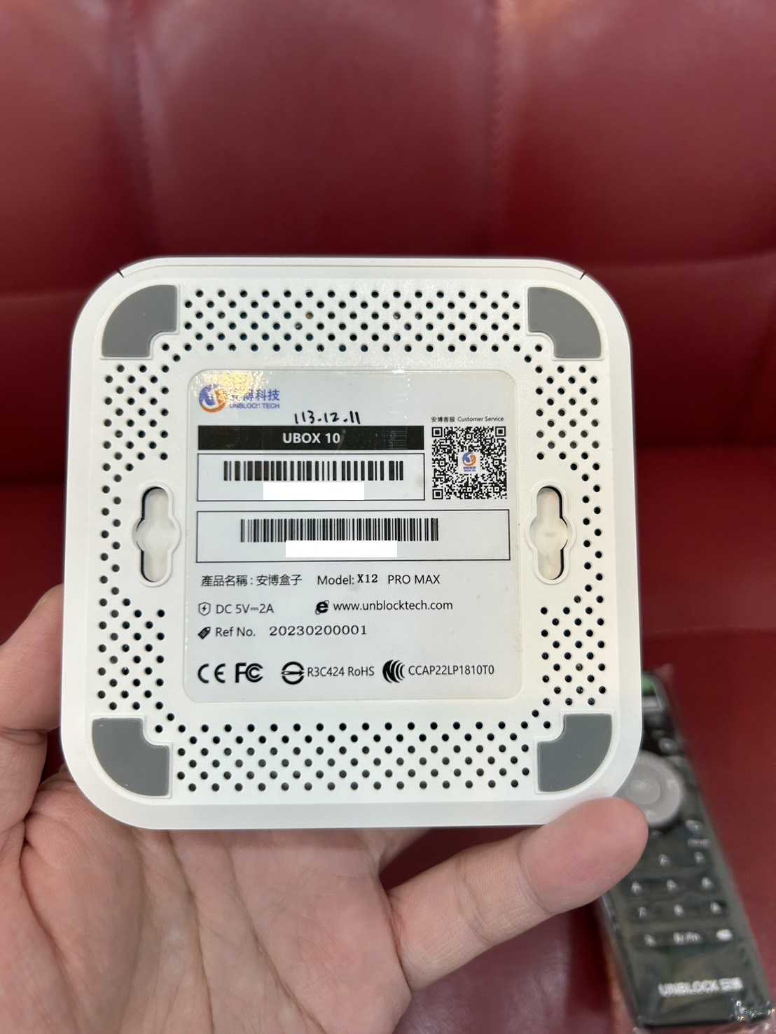 【艾爾巴二手】UBOX 10 安博 盒子 PRO MAX X12 純淨版#二手電視盒#中壢店 50300