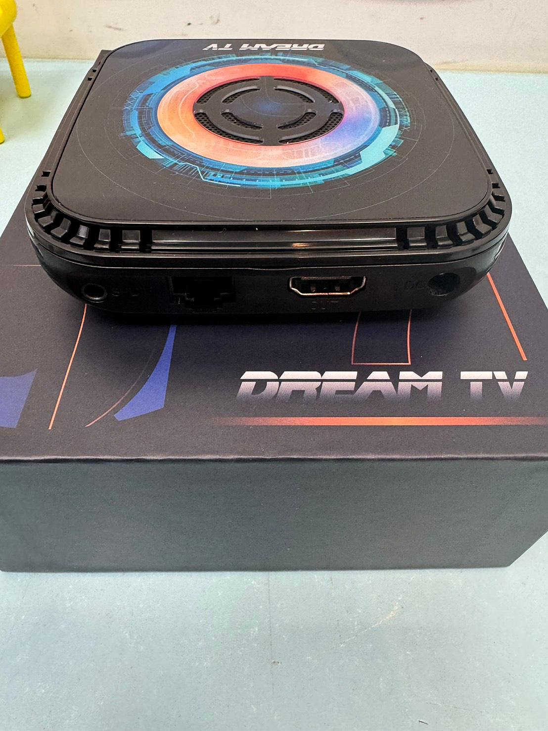 【艾爾巴二手】Dream TV 夢想盒子7代《藍圖》 4G+64G #保固中 #二手電視盒#漢口店 506BC