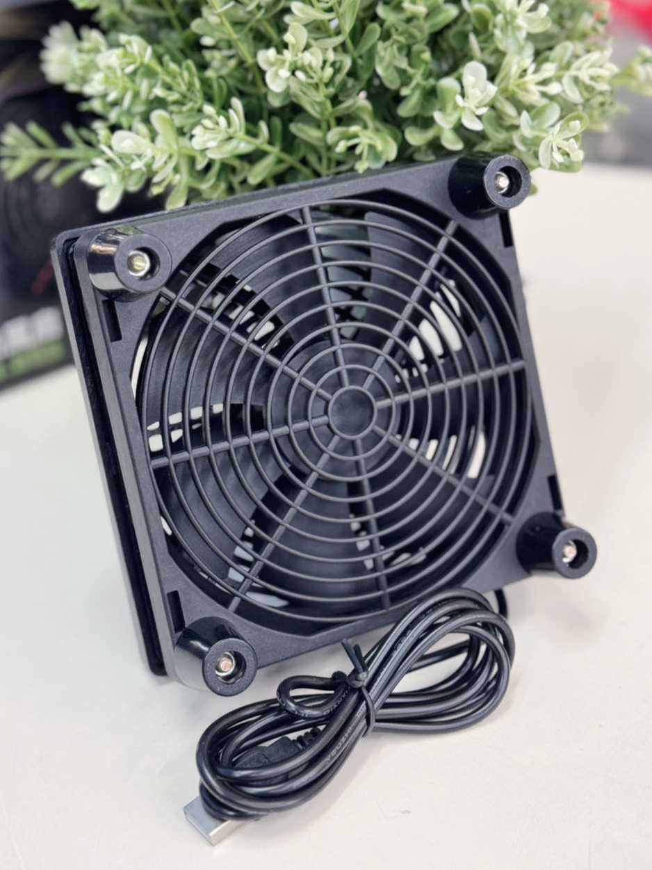 【艾爾巴數位】散熱風扇 電視盒 路由器 數據機適用 超靜音 散熱優#電視盒配件