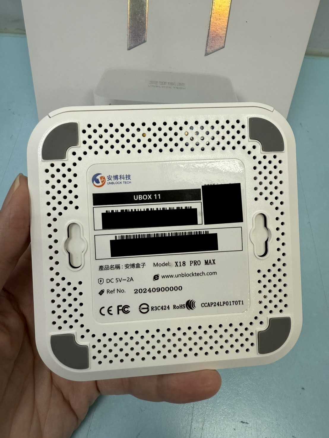 【艾爾巴二手】UBOX 11 安博 盒子 PRO MAX X18 純淨版#二手電視盒#漢口店 70855