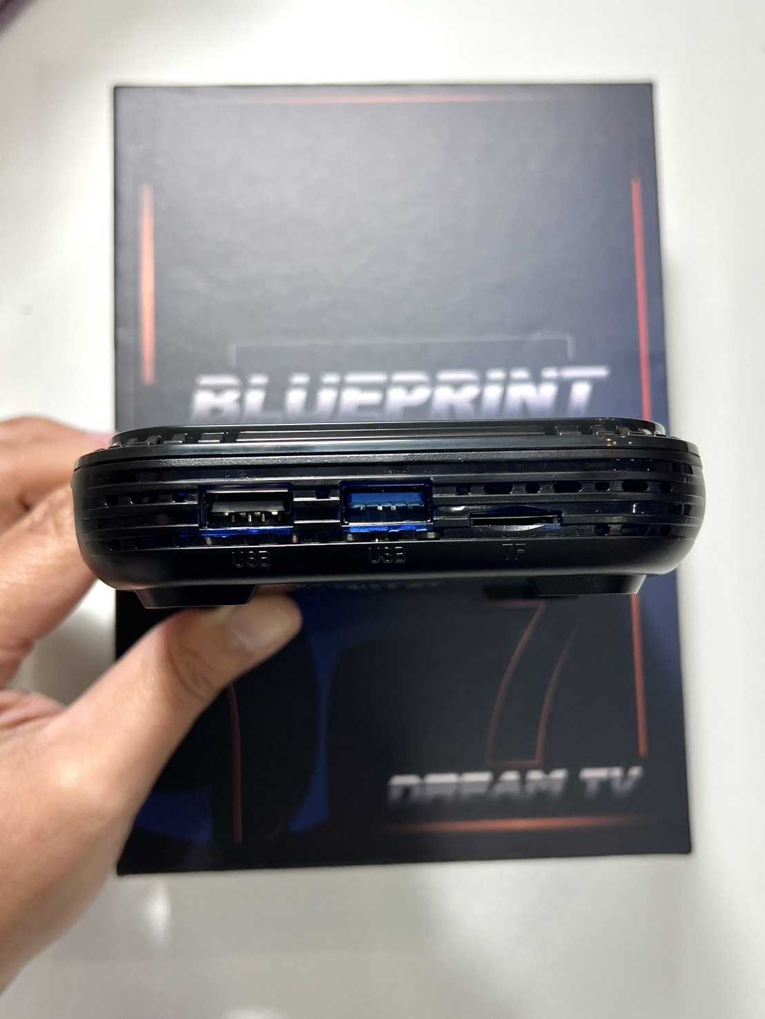 【艾爾巴二手】Dream TV 夢想盒子7代《藍圖》 4G+64G #保固中 #二手電視盒#新興店#50796