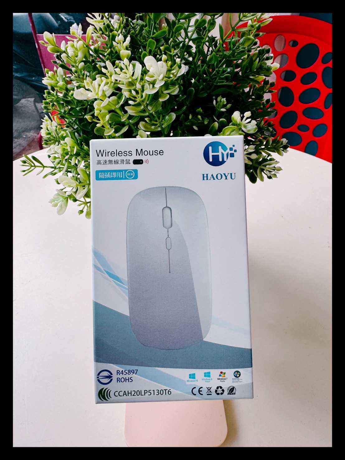 【艾爾巴數位】全新 無線滑鼠 無線連線 迷你 超輕薄 #電視盒配件#B0009
