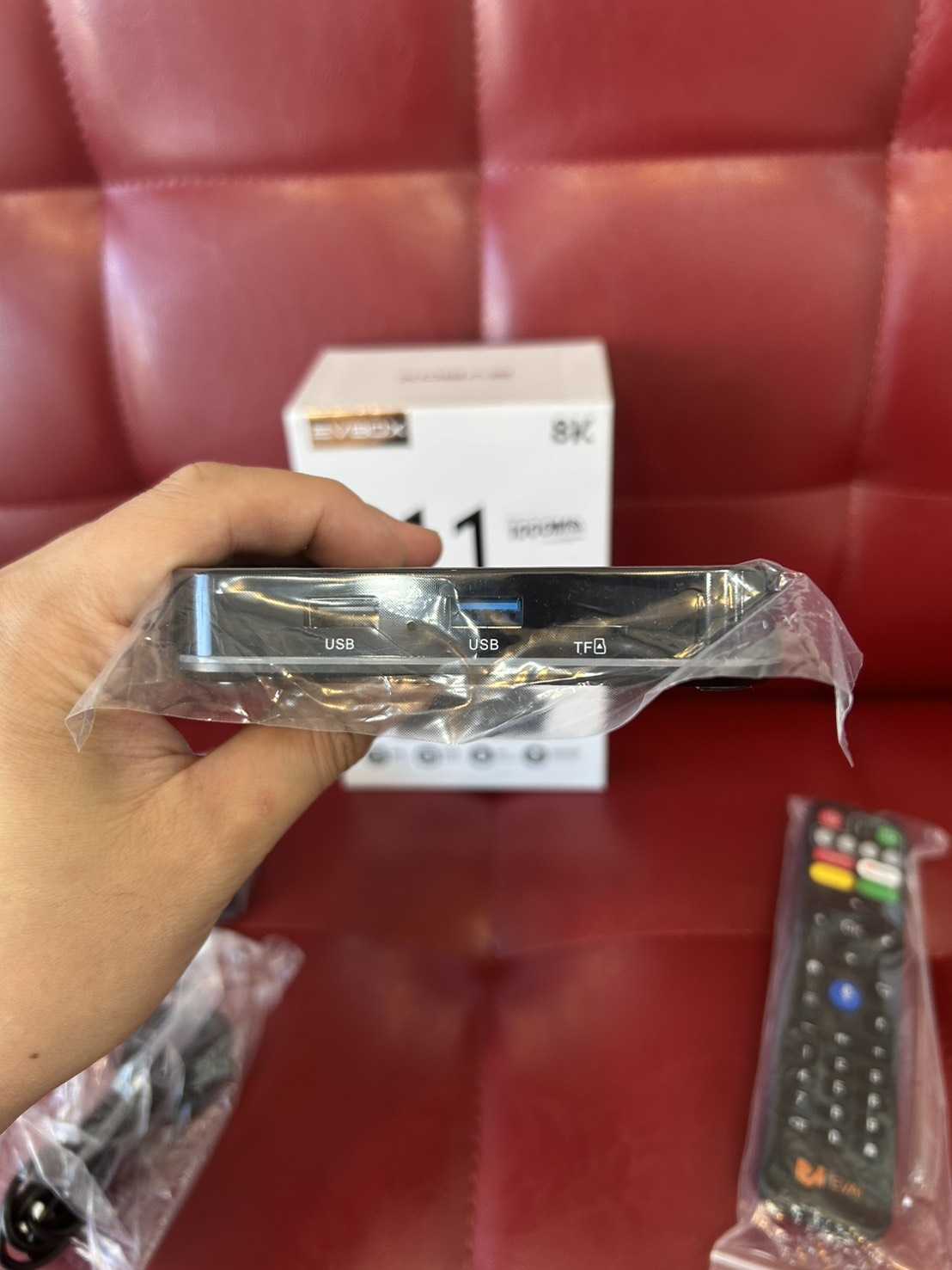 【艾爾巴二手】EVBOX 11MAX 易播盒子 4G64G 純淨版 #二手電視盒#保固中#中壢店B47EB