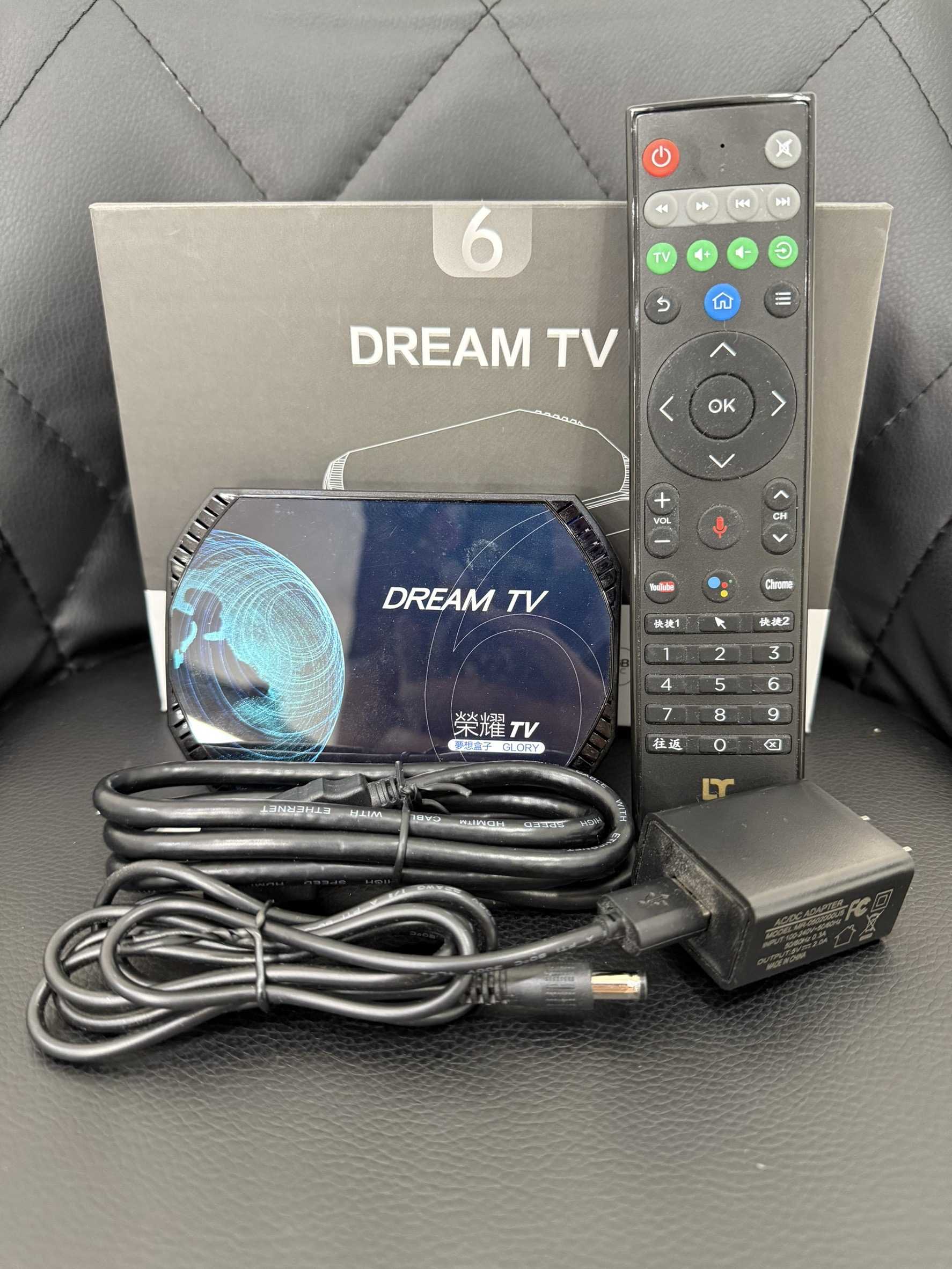 【艾爾巴二手】Dream TV 夢想盒子6代《榮耀》 4G+32G #二手電視盒 #錦州店 4012C