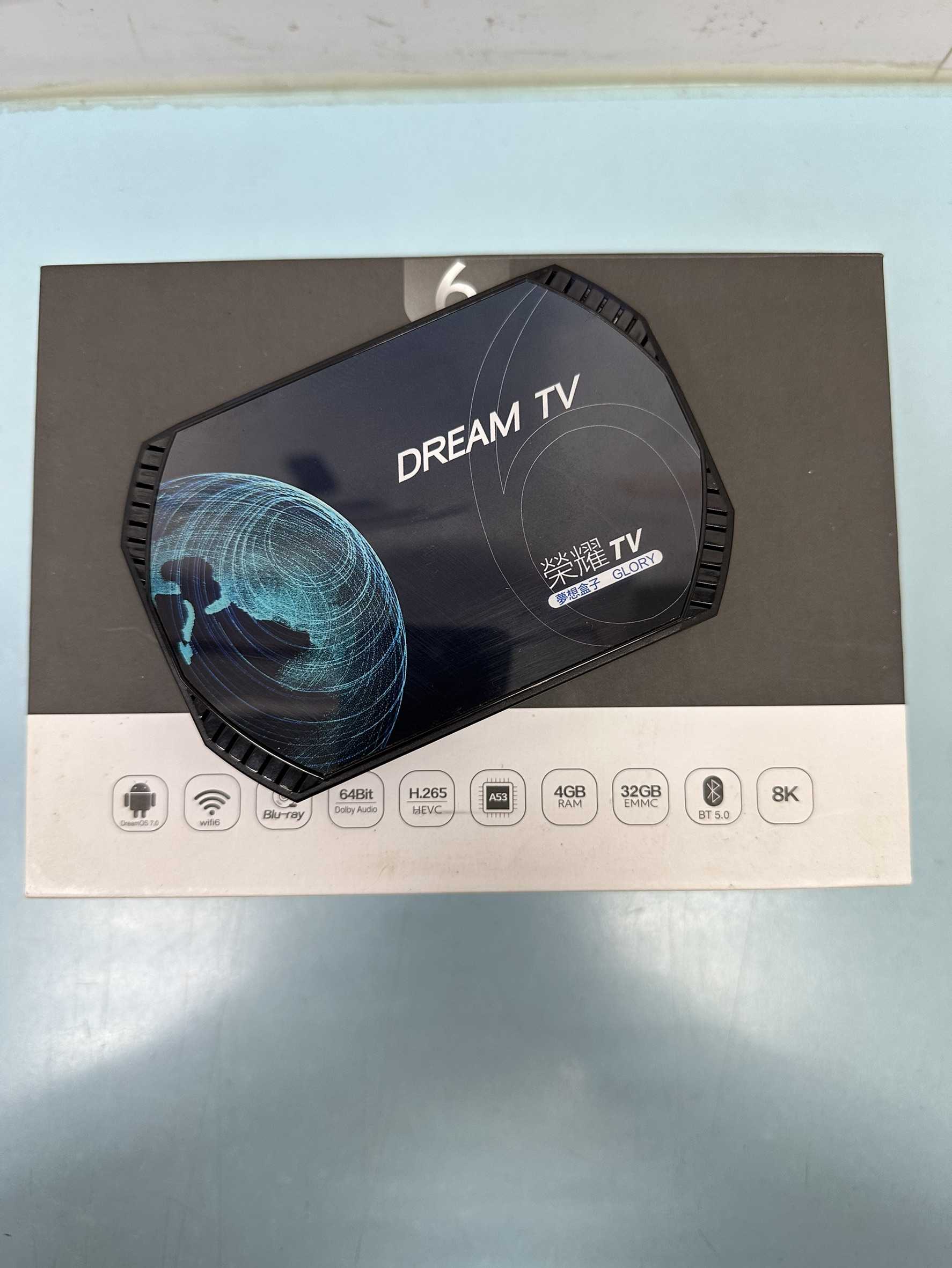 【艾爾巴二手】Dream TV 夢想盒子6代《榮耀》 4G+32G #二手電視盒 #漢口店 331DE