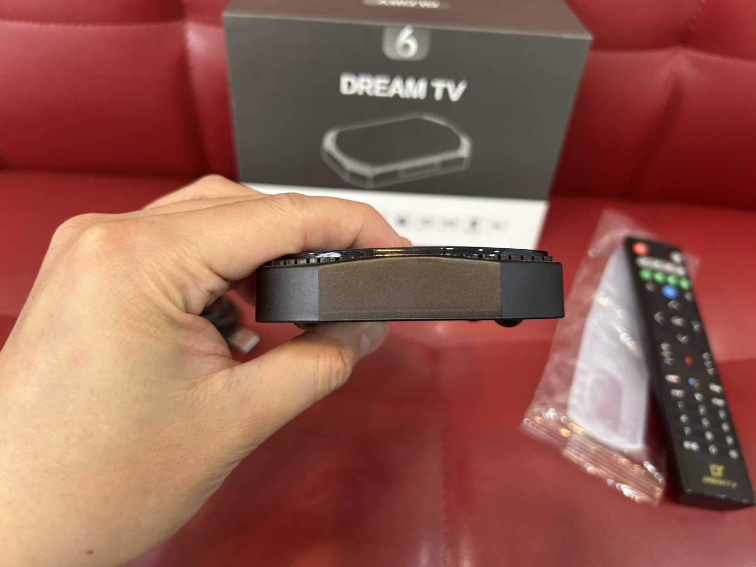 【艾爾巴二手】Dream TV 夢想盒子6代《榮耀》 4G+32G #二手電視盒 #中壢店32540