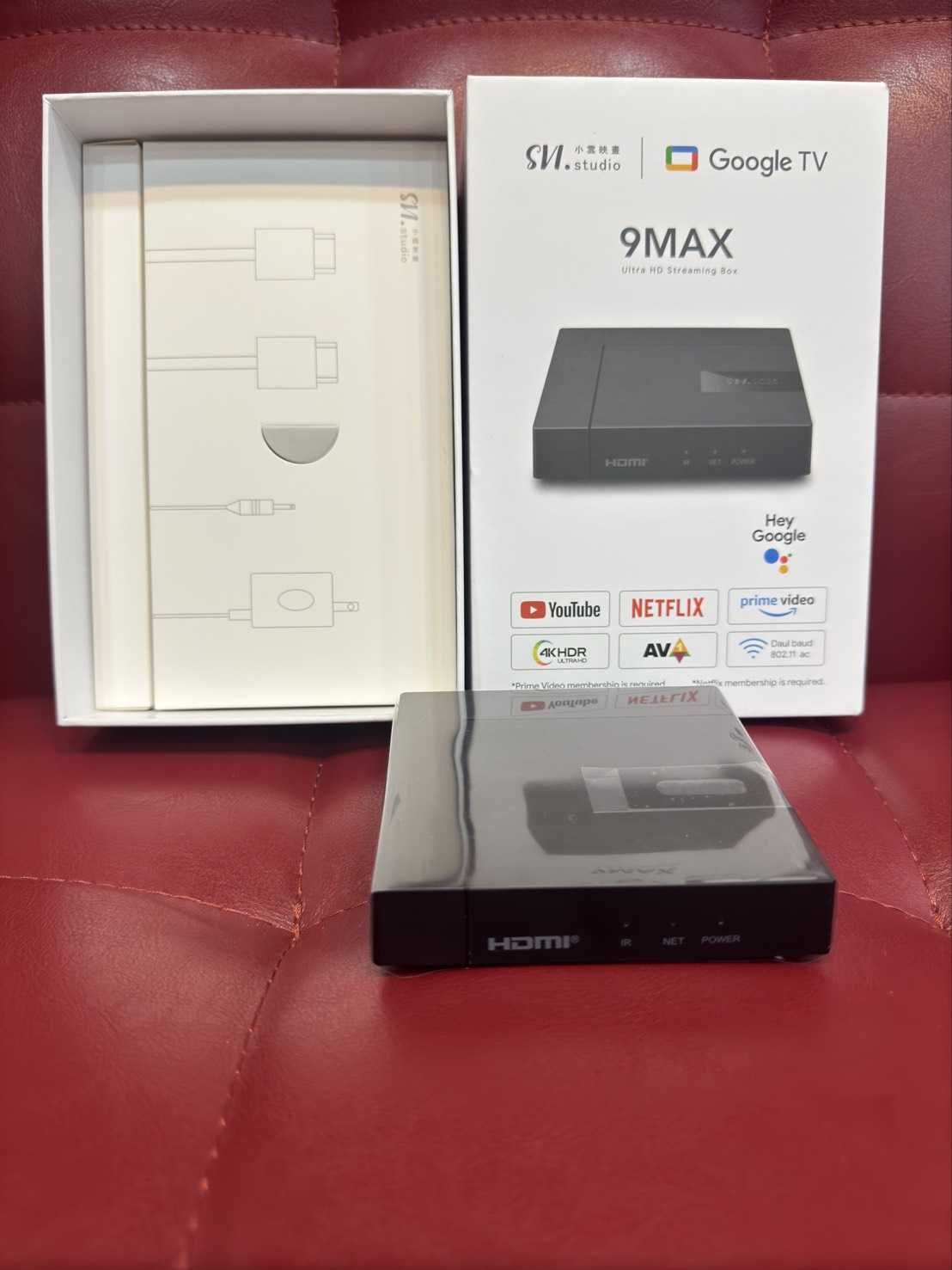 【艾爾巴二手】 SVICLOUD 9MAX 小雲盒子 2G+16G 純淨版#二手電視盒#保固中#中壢店 F8147