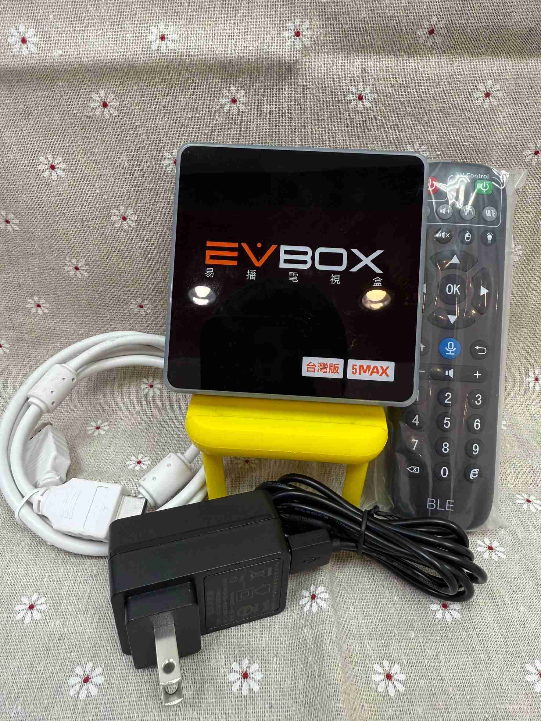【艾爾巴二手】EVBOX 5MAX 易播盒子 4G/64G 純淨版 #二手電視盒#漢口店 633AF