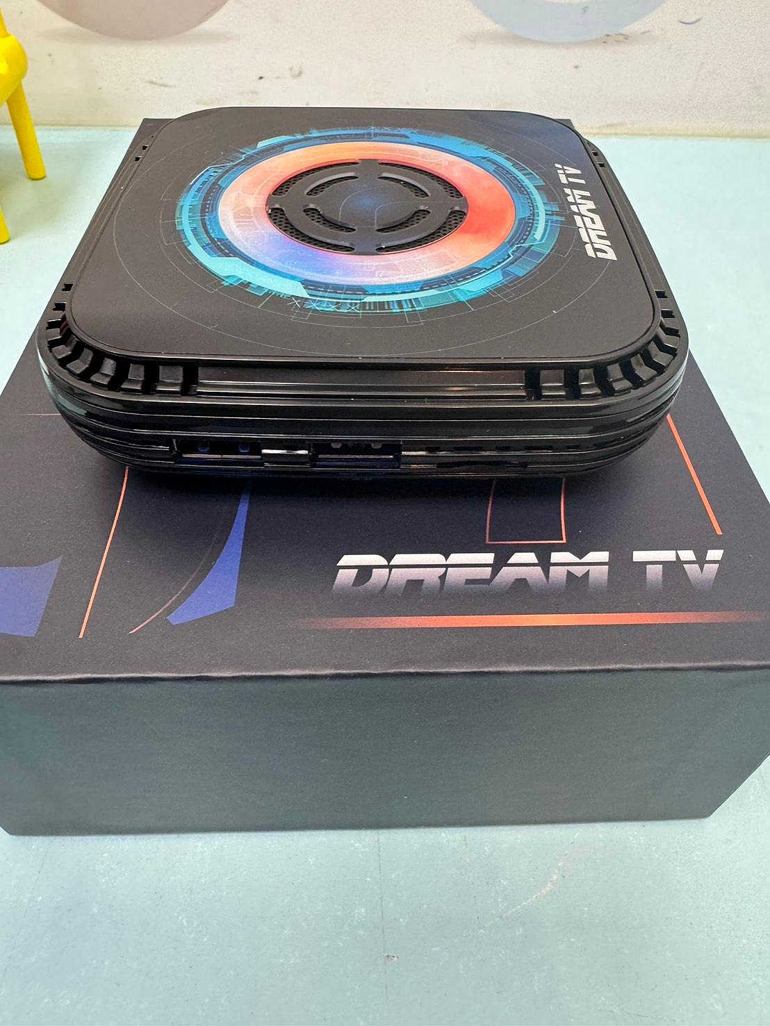 【艾爾巴二手】Dream TV 夢想盒子7代《藍圖》 4G+64G #保固中 #二手電視盒#漢口店 506BC
