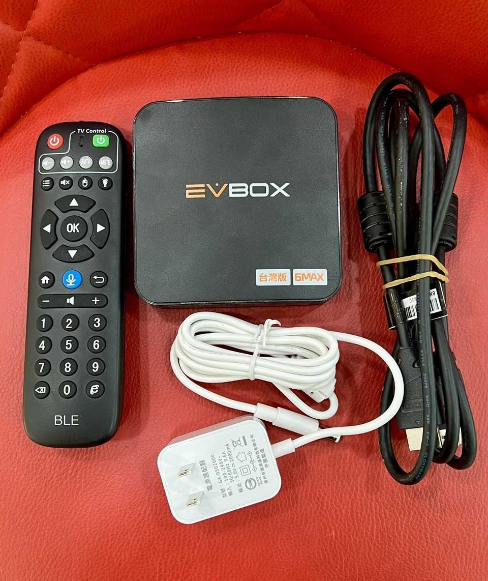 【艾爾巴二手】EVBOX 6MAX 易播盒子 4G+64G 純淨版 #二手電視盒#板橋店53201