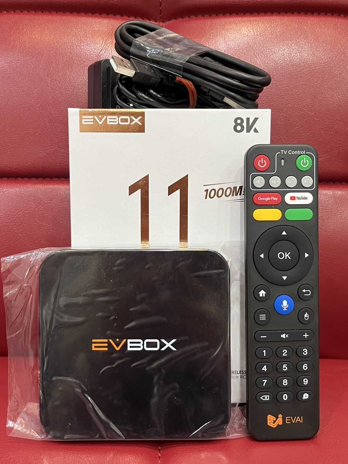 【艾爾巴二手】EVBOX 11MAX 易播盒子 4G/64G 純淨版 #二手電視盒#保固中#新興店B4548