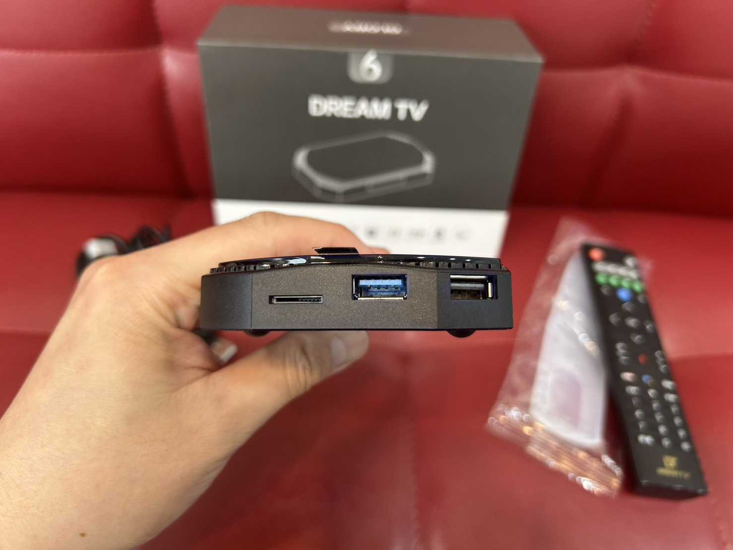 【艾爾巴二手】Dream TV 夢想盒子6代《榮耀》 4G+32G #二手電視盒 #中壢店32540