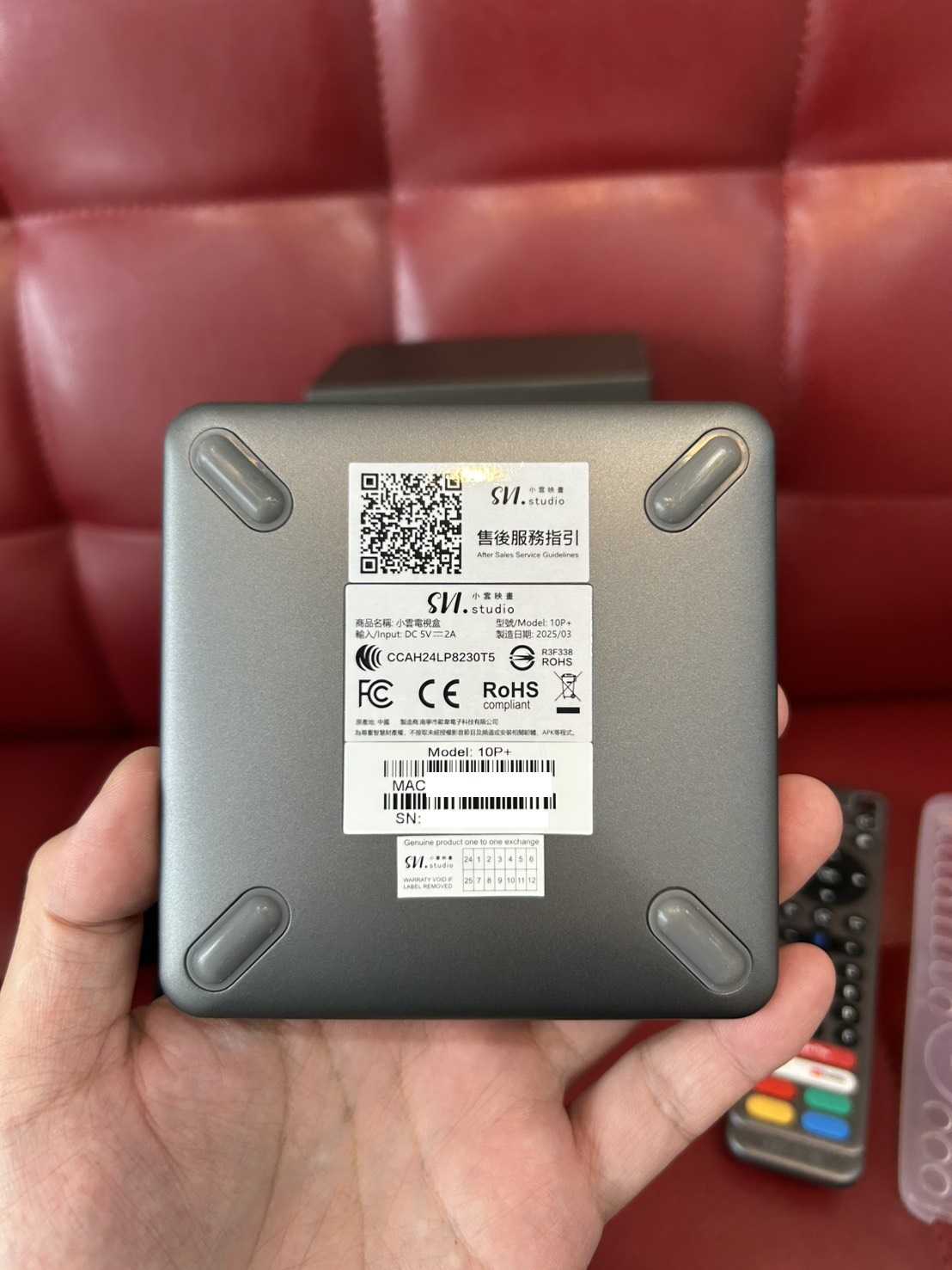 【艾爾巴二手】SVICLOUD 10P 小雲盒子 4G+64G 純淨版 #二手電視盒#保固中#中壢店4D618