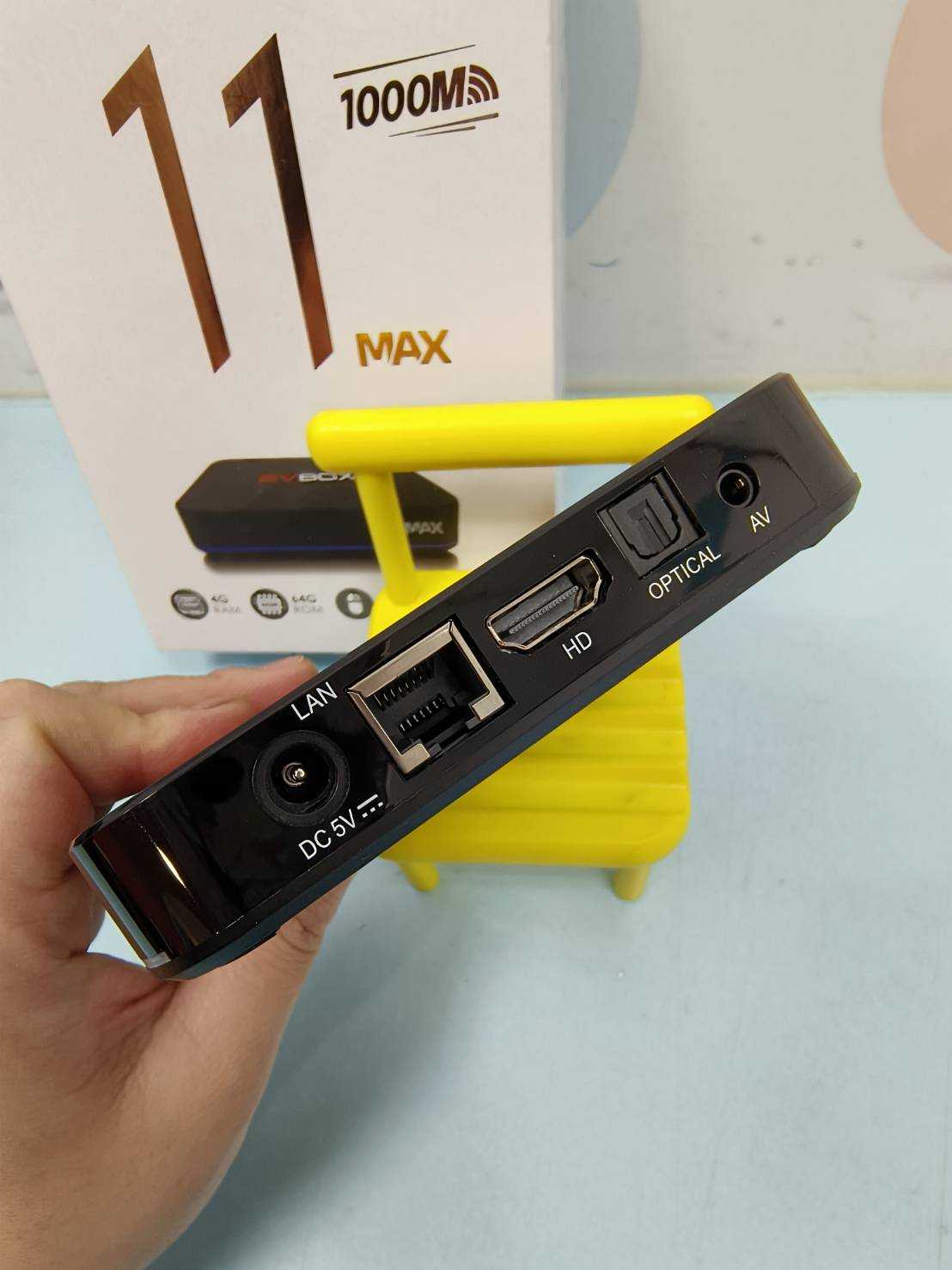 【艾爾巴二手】EVBOX 11MAX 易播盒子 4G/64G 純淨版 #二手電視盒#保固中#漢口店 B26B5