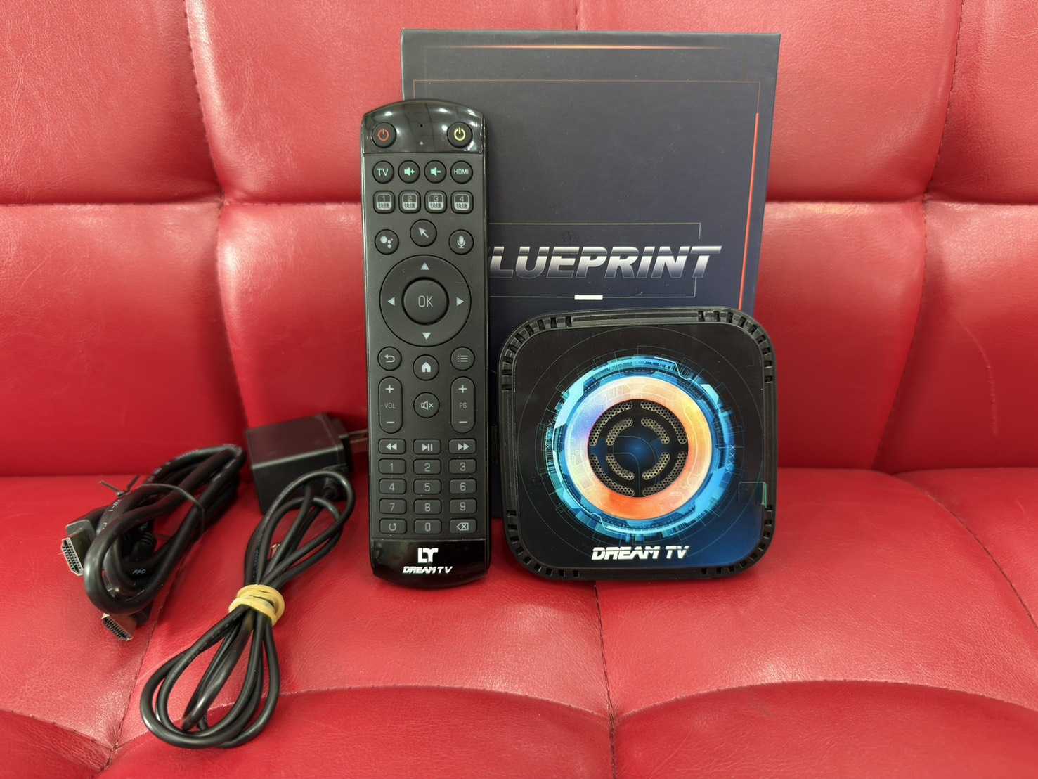 【艾爾巴二手】Dream TV 夢想盒子7代《藍圖》 4G+64G #保固中 #二手電視盒#桃園店508B9