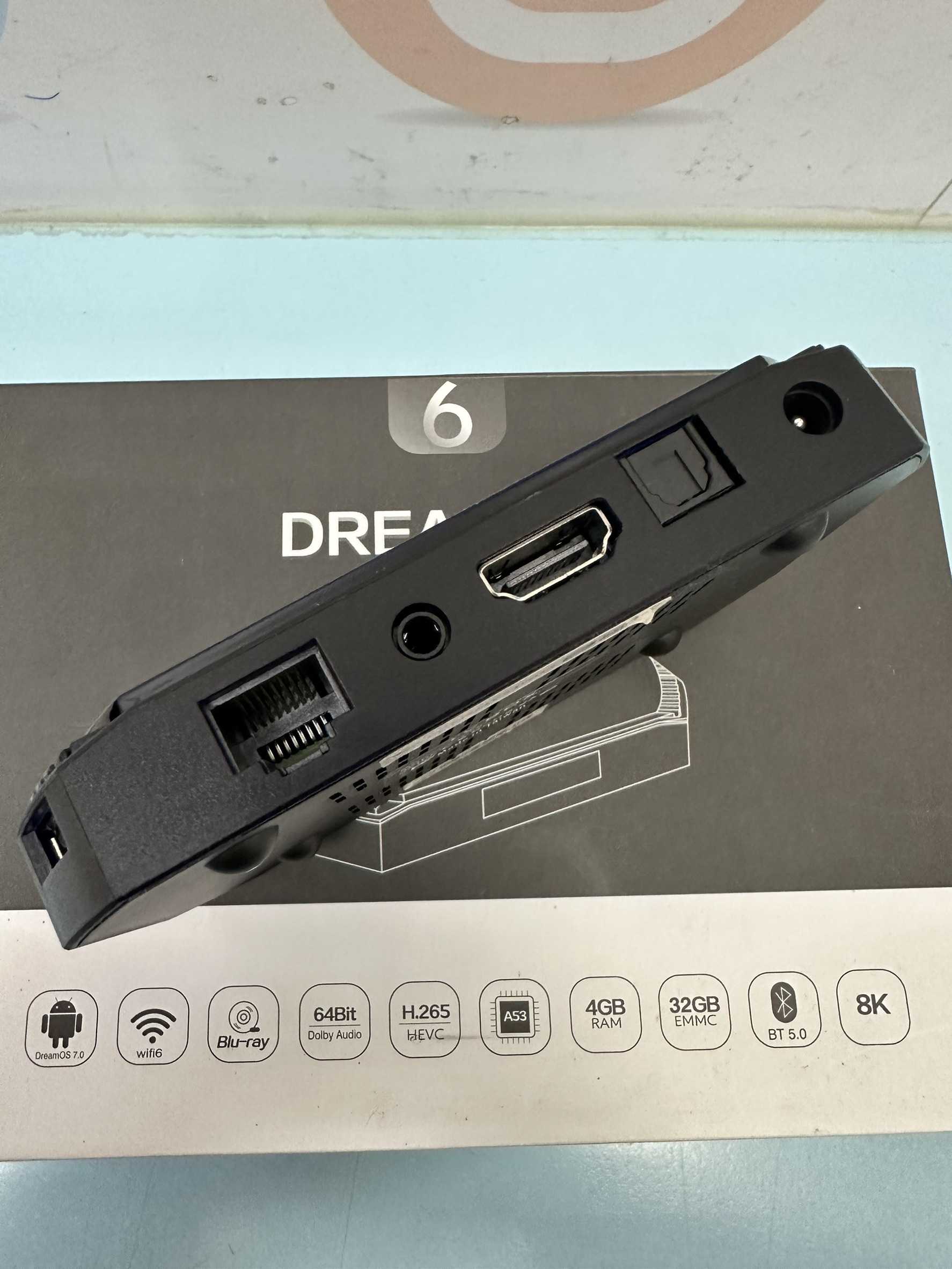 【艾爾巴二手】Dream TV 夢想盒子6代《榮耀》 4G+32G #二手電視盒 #漢口店 331DE