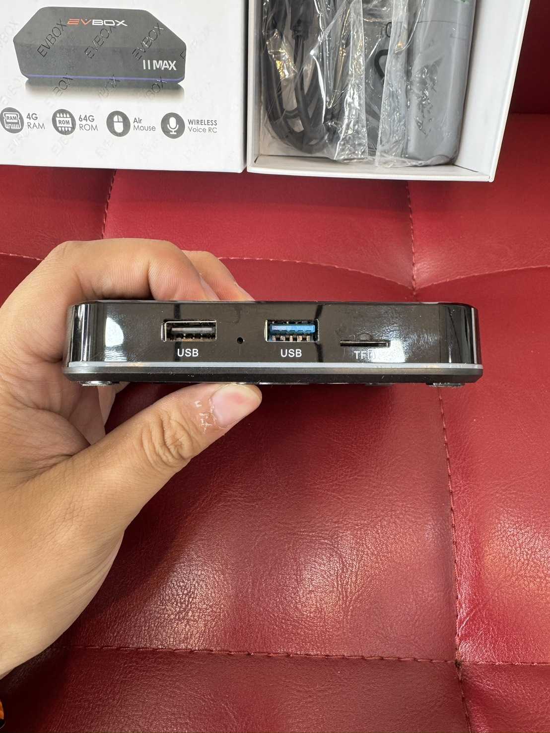 【艾爾巴二手】EVBOX 11MAX 易播盒子 4G64G 純淨版 #二手電視盒#保固中#中壢店B47E4