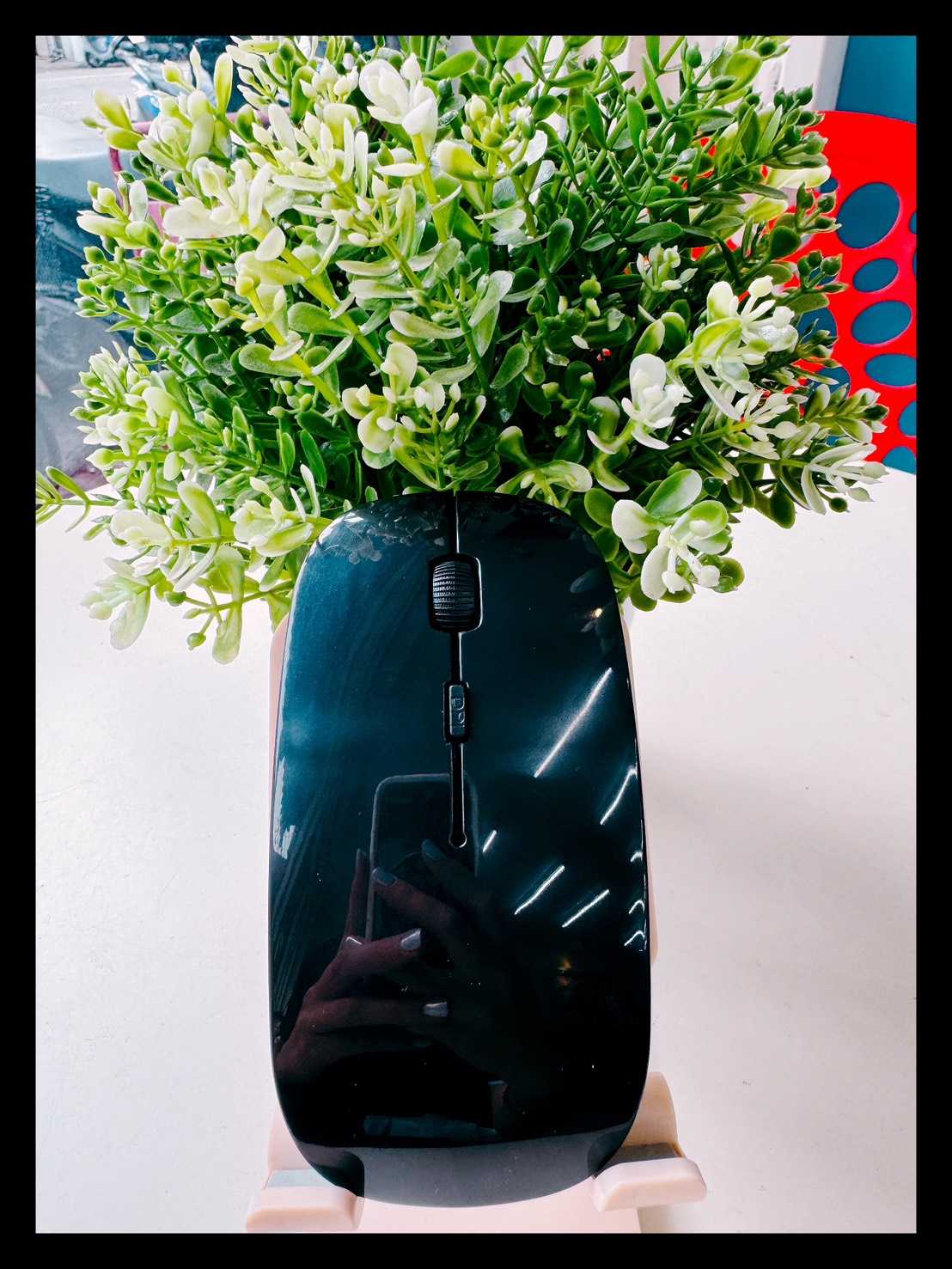 【艾爾巴數位】全新 無線滑鼠 無線連接 迷你 超輕薄 #電視盒配件#B0009