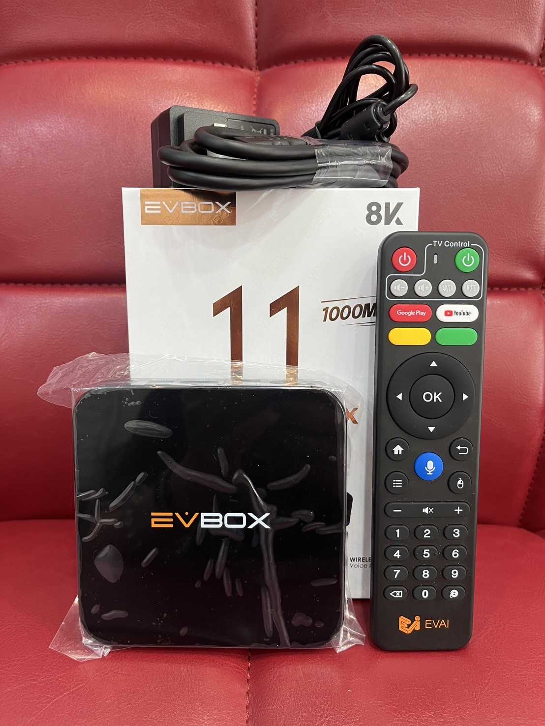 【艾爾巴二手】EVBOX 11MAX 易播盒子 4G/64G 純淨版 #二手電視盒#保固中#新興店B25CA