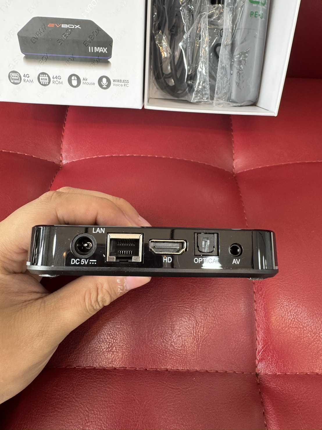 【艾爾巴二手】EVBOX 11MAX 易播盒子 4G64G 純淨版 #二手電視盒#保固中#中壢店B47E4