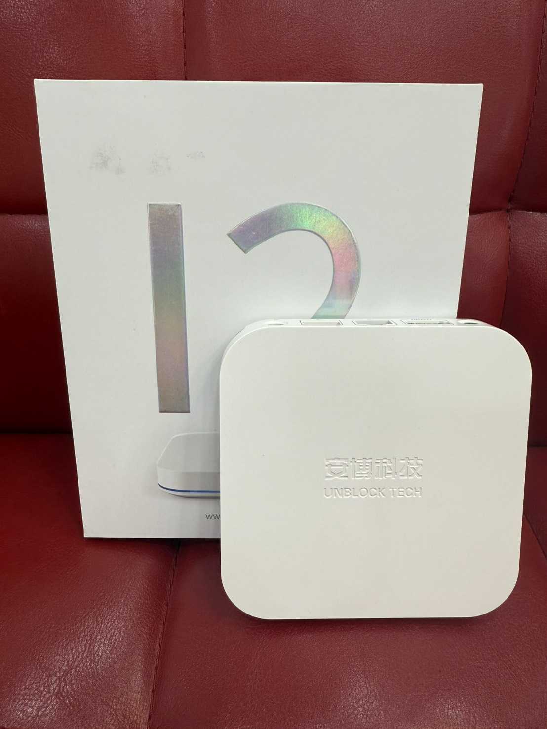 【艾爾巴二手】UBOX 12 安博 盒子 PRO MAX X19 純淨版#二手電視盒#保固中#桃園店01806