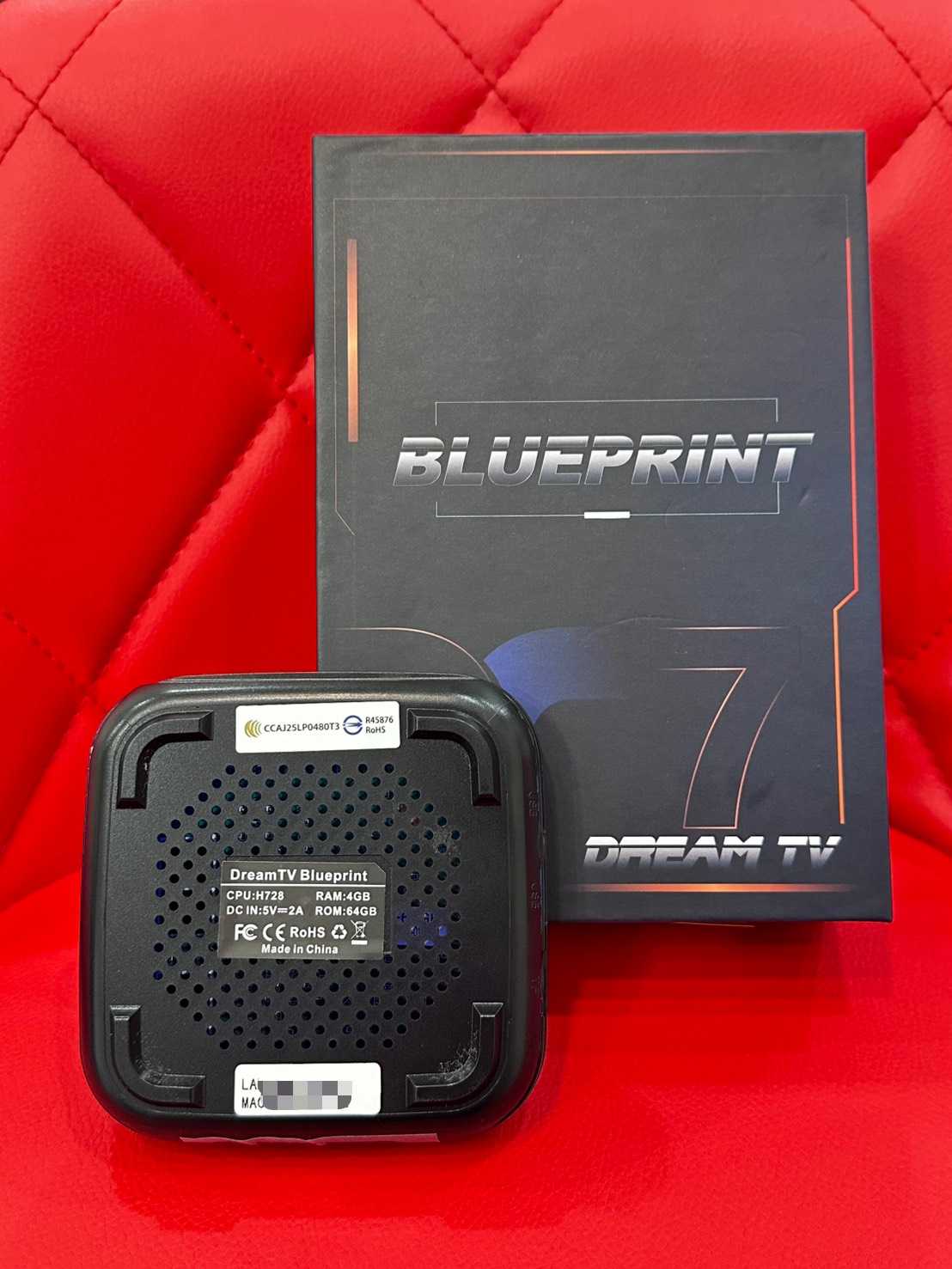 【艾爾巴二手】Dream TV 夢想盒子7代《藍圖》 4G+64G #保固中 #二手電視盒 #新竹店50824