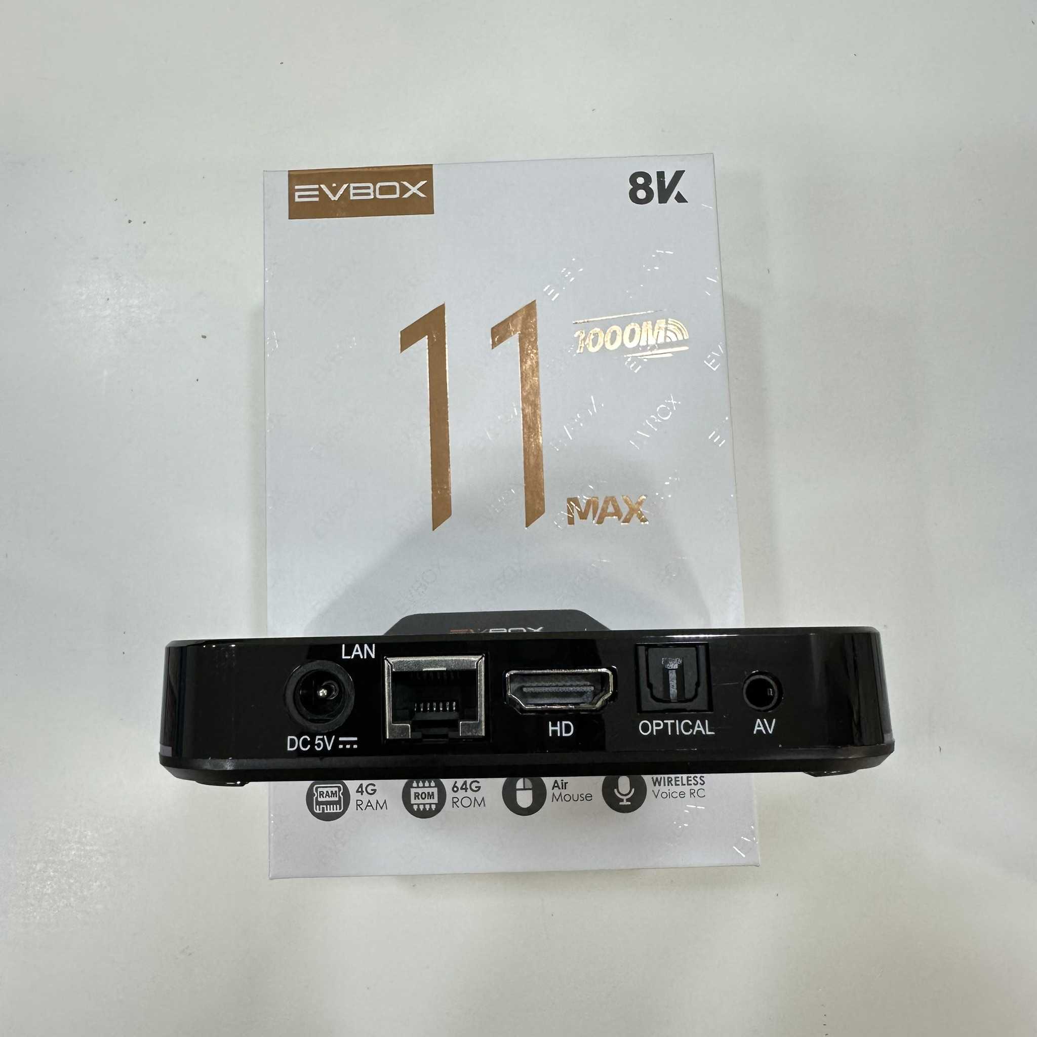 【艾爾巴二手】EVBOX 11MAX 易播盒子 4+64G 純淨版 #二手電視盒 #保固中 #錦州店B4450