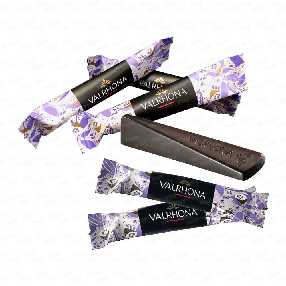 【VALRHONA】法芙娜 頂級純苦61%巧克力棒｜獨立包裝｜法國進口巧克力｜40入裝/罐
