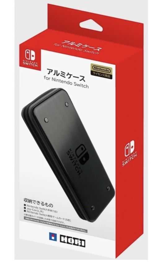 任天堂 Hori 主機 硬殼收納包 鋁製 適用:SWITCH