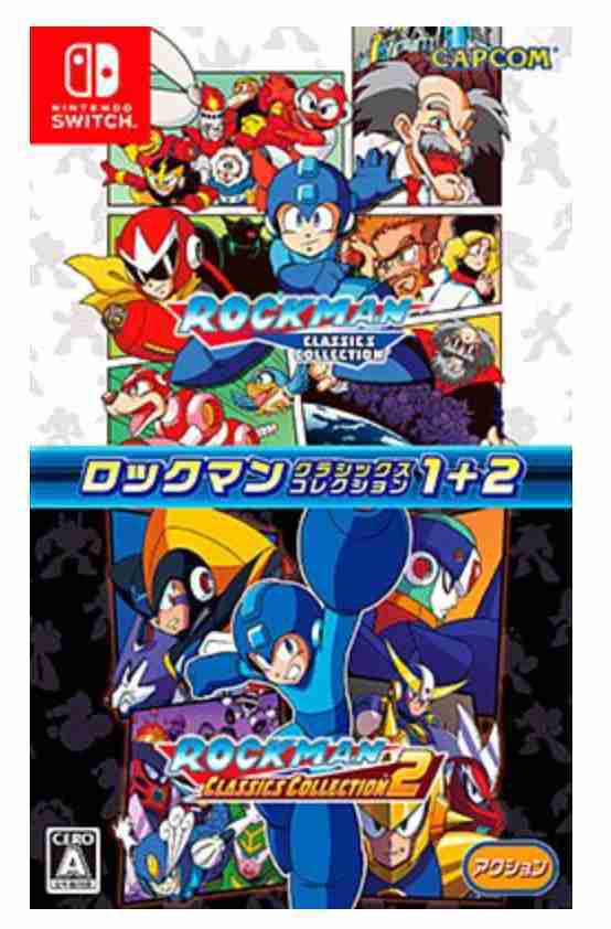 Rockman Classic Collection 1+2 洛克人 傳奇合輯 2 日版 For Nintendo Switch NSW-0260