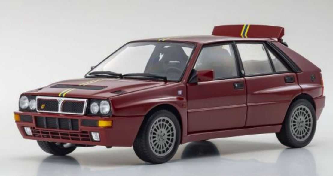 Kyosho  Lancia Delta HF Integrale Evo.II Edizione Finale 酒紅色 KS08343C