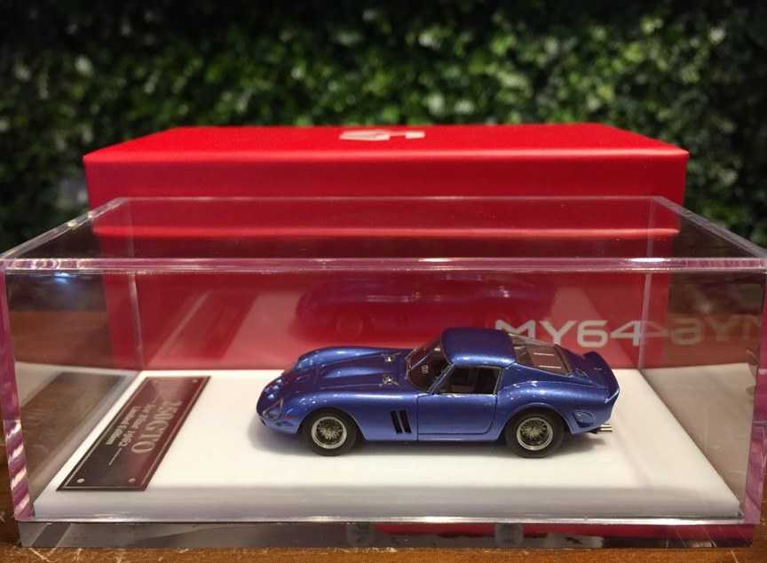 1/64 SCM Ferrari 250 GTO Ice Blue SCM01L