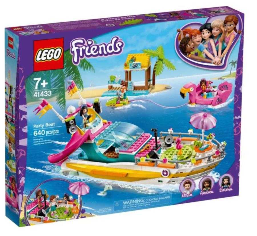 LEGO 樂高 41433 Friends 派對遊艇