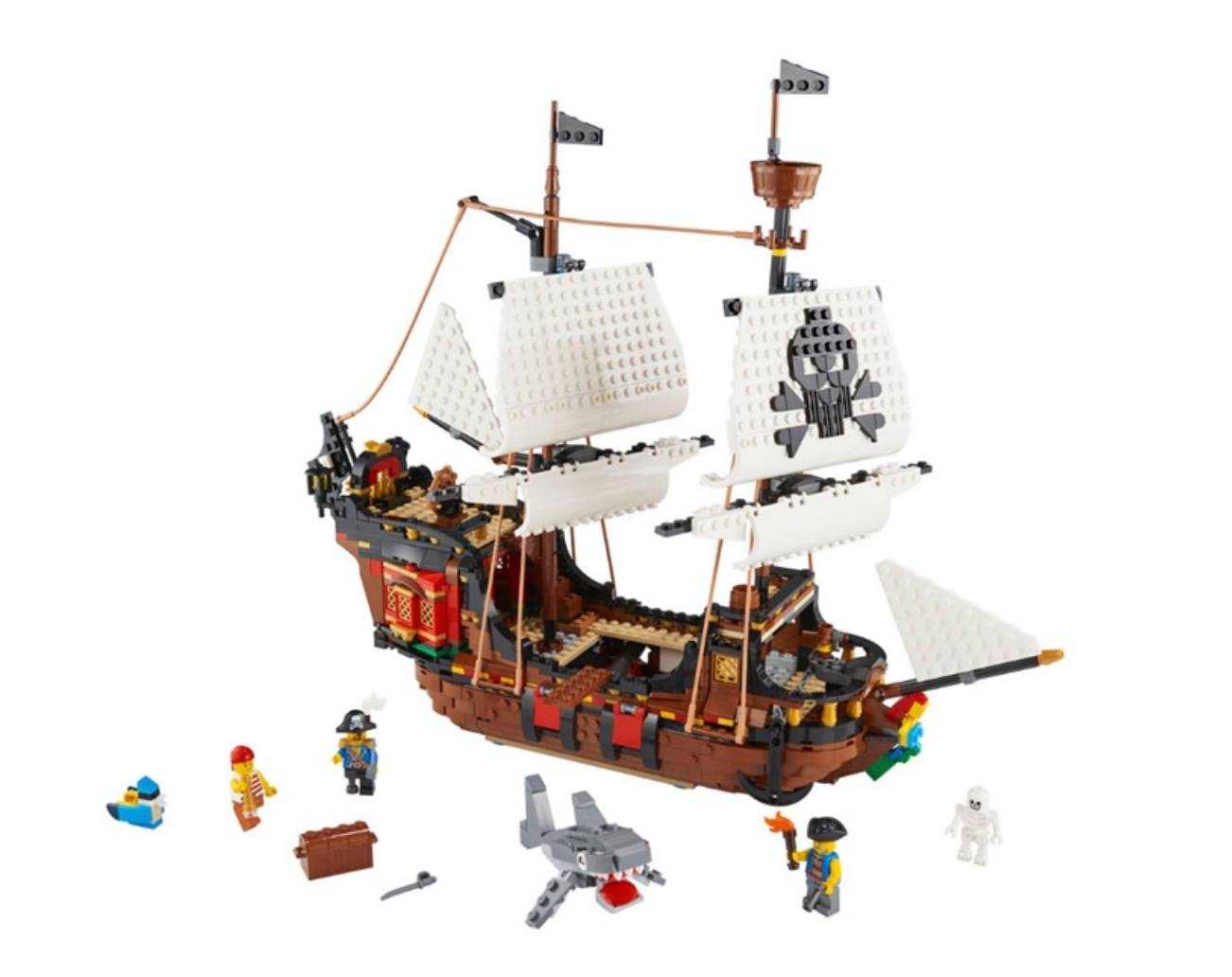 LEGO 樂高 31109 創意百變系列 3 合 1 海盜船 海盜 模型