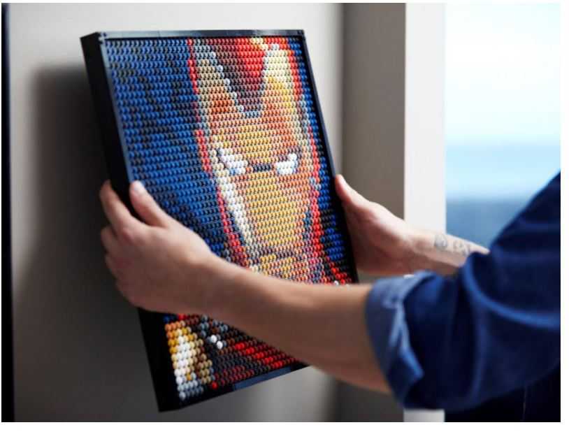 LEGO 樂高 31199 Art 漫威工作室－鋼鐵人 鋼鐵人 掛畫