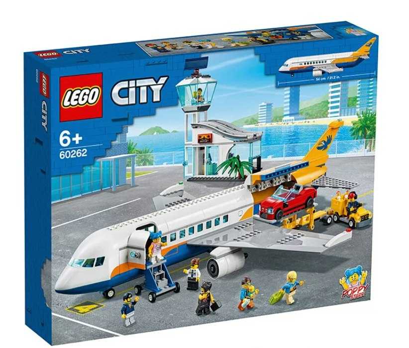 LEGO 樂高 60262 城市系列 城市客機 直升機 飛機