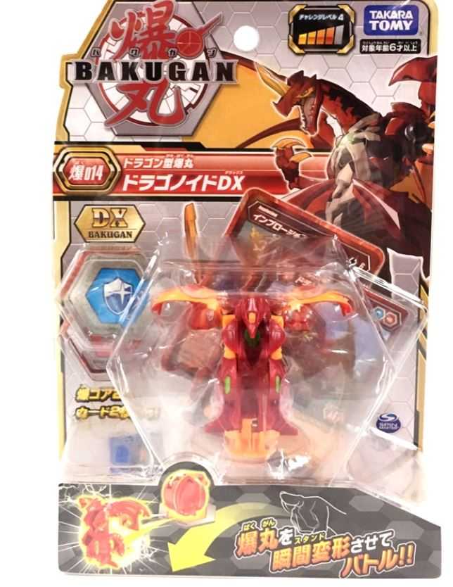 TAKARA TOMY 多美 爆丸 BAKUGAN BP-014 進階爆丸 火屬性 獨角巨龍DX