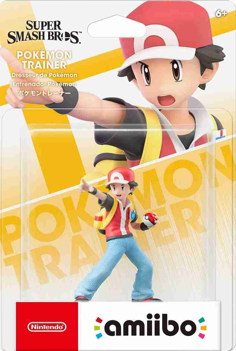 任天堂 明星大亂鬥 公仔 AMIIBO Super Smash Bros. Series Figure : Pokemon Trainer MISC-0806