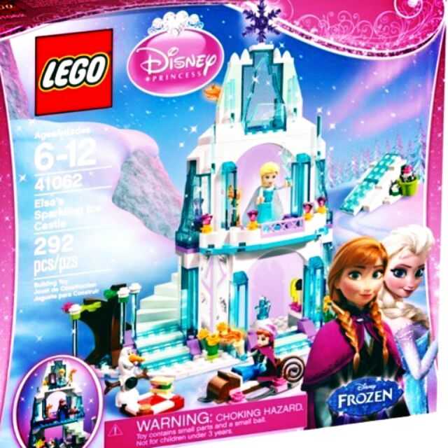 LEGO 樂高  迪士尼公主系列  Elsa's Sparkling Ice Castle艾莎的閃亮冰雪城堡 41062