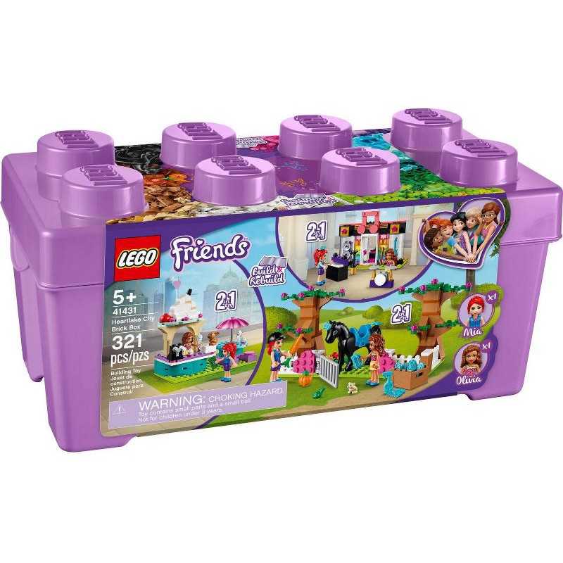 LEGO 樂高 Friends系列 Heartlake City Brick Box 心湖城積木組合箱 41431
