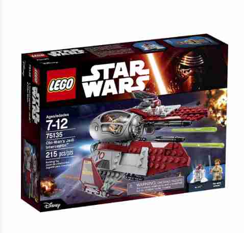 LEGO 樂高 Star Wars 星際大戰 歐比王 絕地戰機 Obi-Wan's Jedi 75135