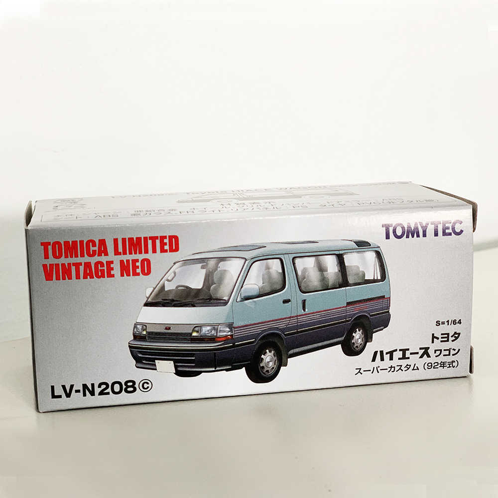 TOMYTEC TLV-208C Toyota Hiace Wagon Super Customer (藍色)