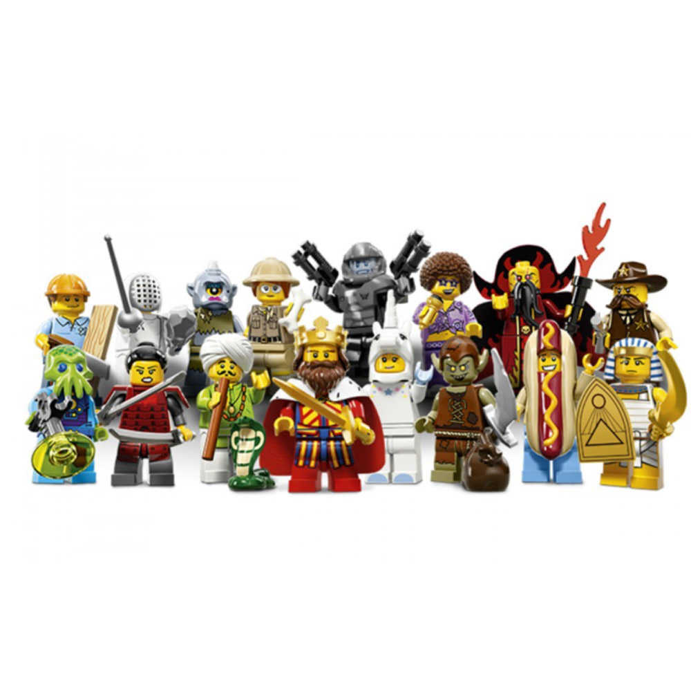 LEGO 樂高  LEGO Minifigures 人偶包13代 16隻 71008